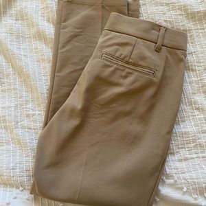 GAP Slim Crop Pant Pecan
